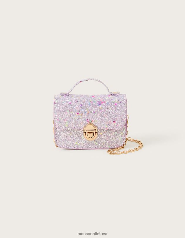 Monsoon blizgantis mini kuprinė mergina mada priedas DPXBJ2482