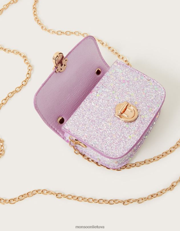 Monsoon blizgantis mini kuprinė mergina mada priedas DPXBJ2482