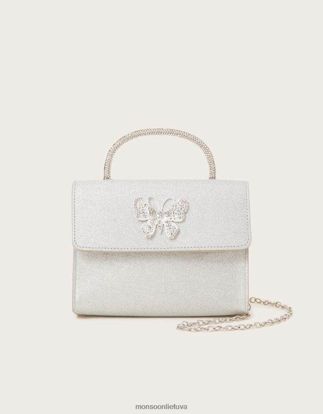 Monsoon brangakmenių drugelio krepšys su viršutine rankena mergina karšta priedas DPXBJ1622