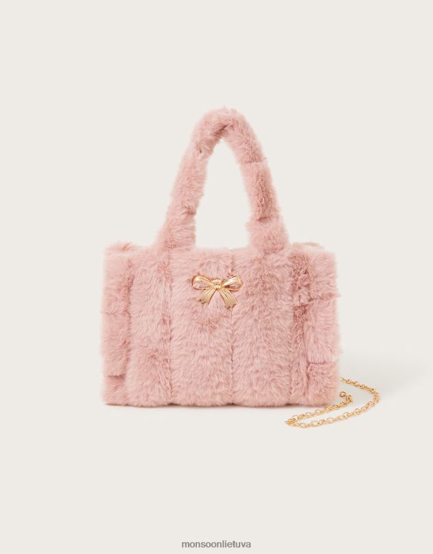 Monsoon pūkuotas krepšys mergina stilingas priedas DPXBJ2489