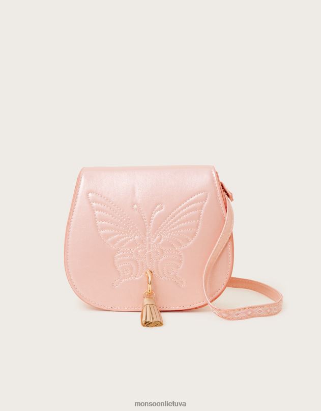 Monsoon siuvinėtas drugelių kutų krepšys mergina grakštus priedas DPXBJ2830