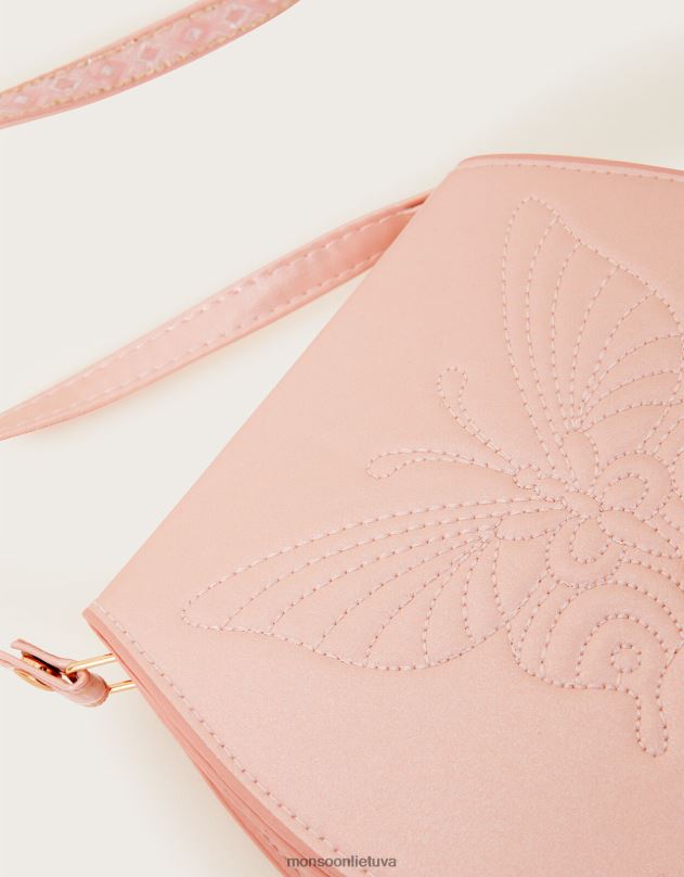 Monsoon siuvinėtas drugelių kutų krepšys mergina grakštus priedas DPXBJ2830