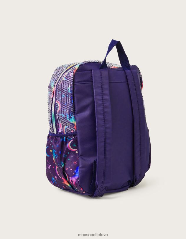 Monsoon vienaragio blizgučių kuprinė mergina grakštus priedas DPXBJ2416