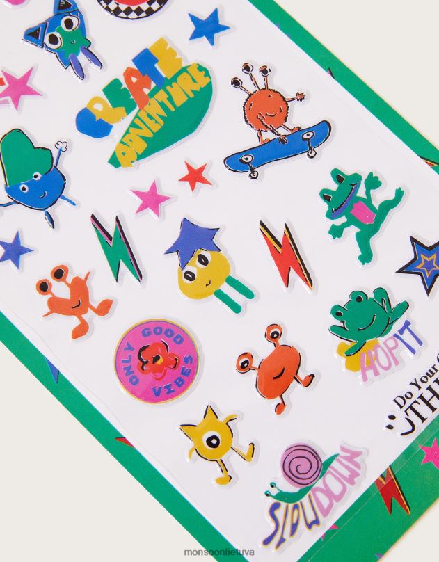 Monsoon linksmi lipdukai vaikai karšta priedas DPXBJ1621