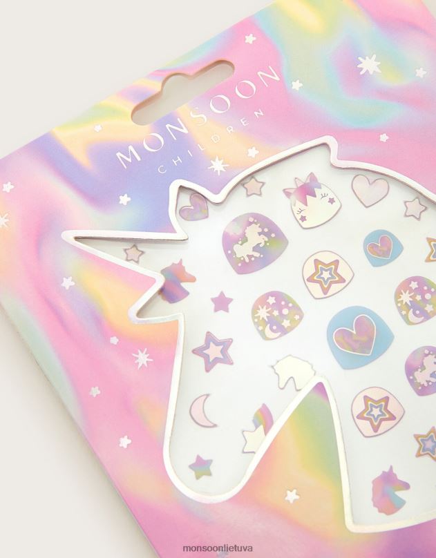 Monsoon vienaragio nagų lipdukai vaikai grakštus priedas DPXBJ2423
