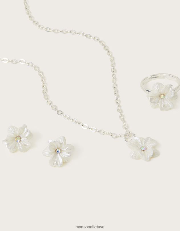 Monsoon gražus gėlių papuošalų rinkinys mergina stilingas priedas DPXBJ2550