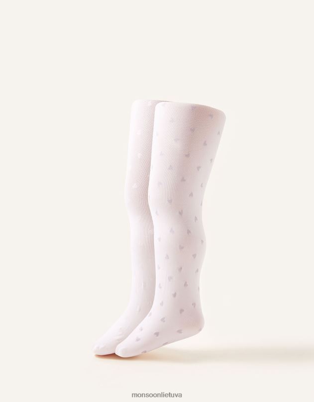 Monsoon Blizgančios širdies pėdkelnės twinset mergina keli priedas DPXBJ2649