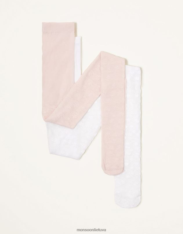 Monsoon Gėlėtas nėrinių aptemptas twinset mergina keli priedas DPXBJ2702