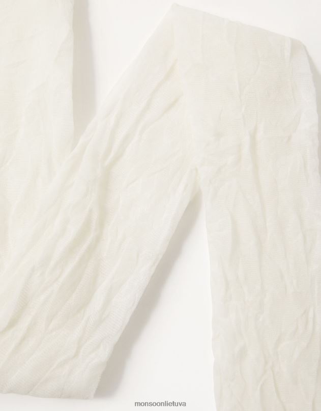 Monsoon drugelio nėriniuotos pėdkelnės mergina dramblio kaulo priedas DPXBJ2646