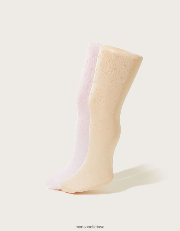 Monsoon kūdikių bridal spot pėdkelnių rinkinys iš dviejų mergina keli priedas DPXBJ2672