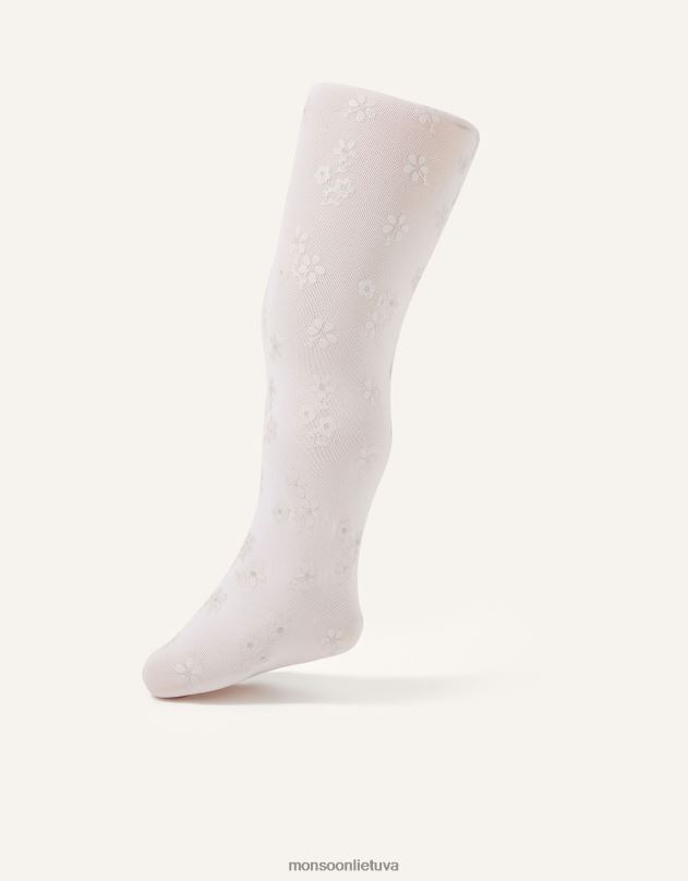 Monsoon kūdikio gėlių perlato rašto pėdkelnės mergina rožinis priedas DPXBJ2716