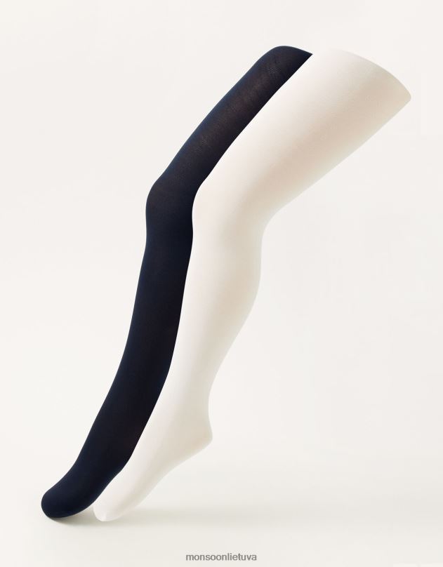 Monsoon paprastos nailoninės pėdkelnės twinset mergina keli priedas DPXBJ2657