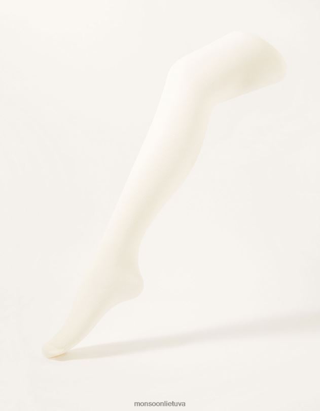 Monsoon super sparkle megztos pėdkelnės mergina baltas priedas DPXBJ2678