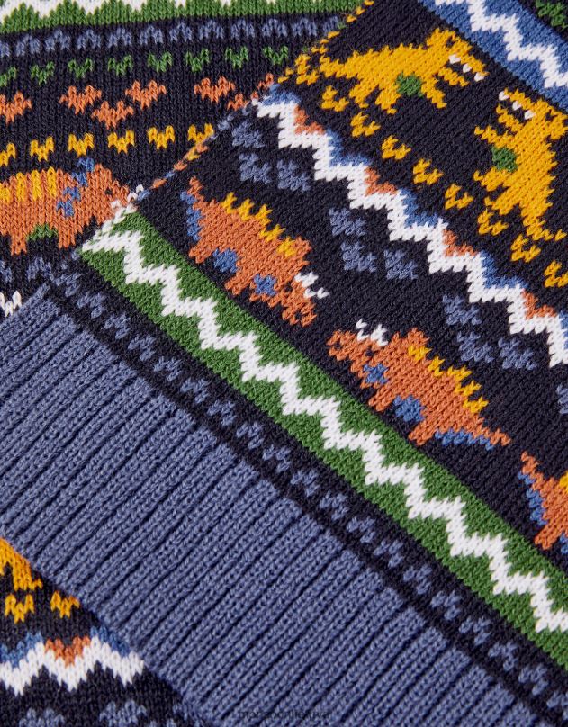 Monsoon dinozaurų mugės salos šalikas vaikai grakštus priedas DPXBJ2820