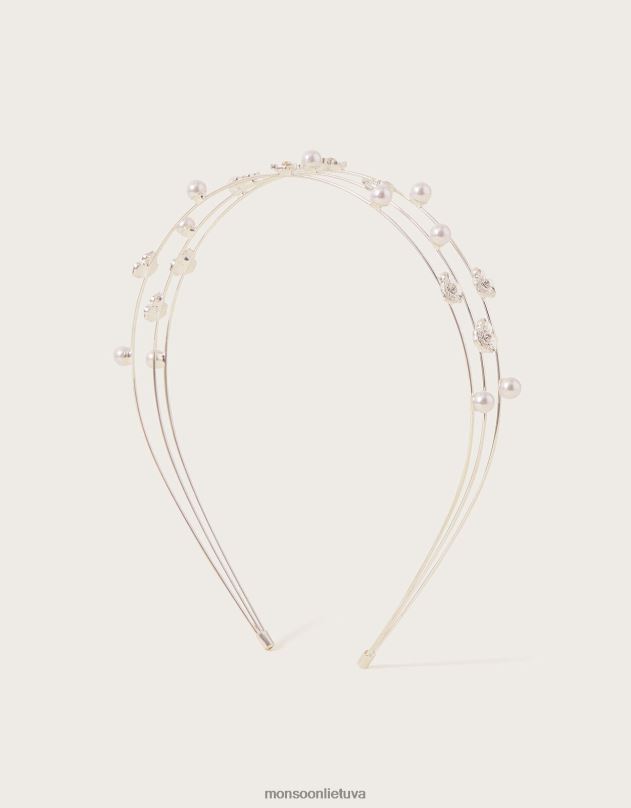 Monsoon Diamante kelių laidų galvos juosta mergina stilingas priedas DPXBJ2485
