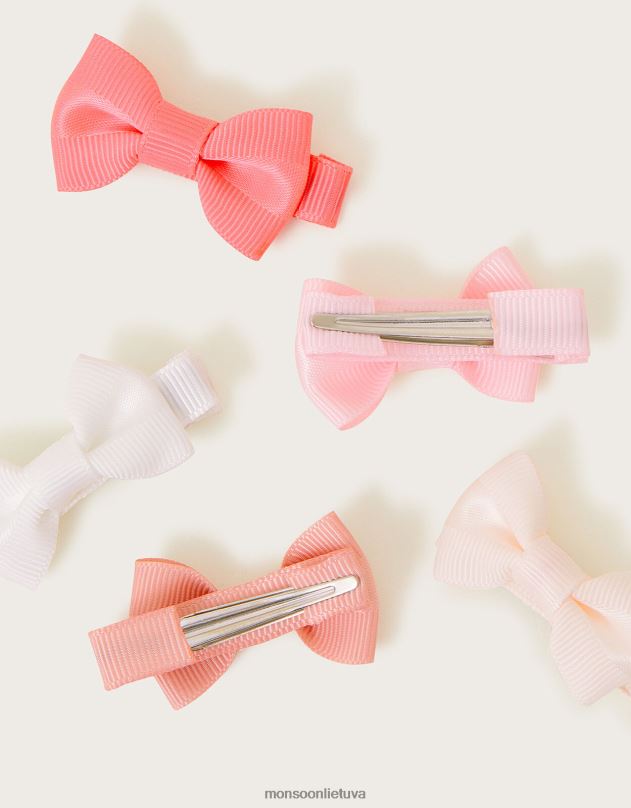 Monsoon baleto lanko plaukų segtukai 5 pak mergina stilingas priedas DPXBJ2522