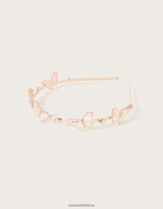 Monsoon brangakmenių drugelių galvos juosta mergina mada priedas DPXBJ2487