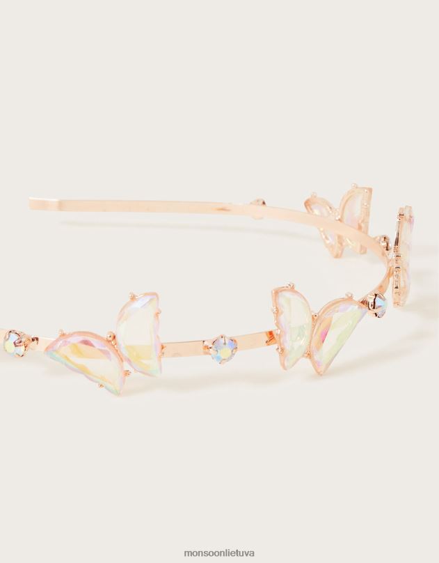 Monsoon brangakmenių drugelių galvos juosta mergina mada priedas DPXBJ2487