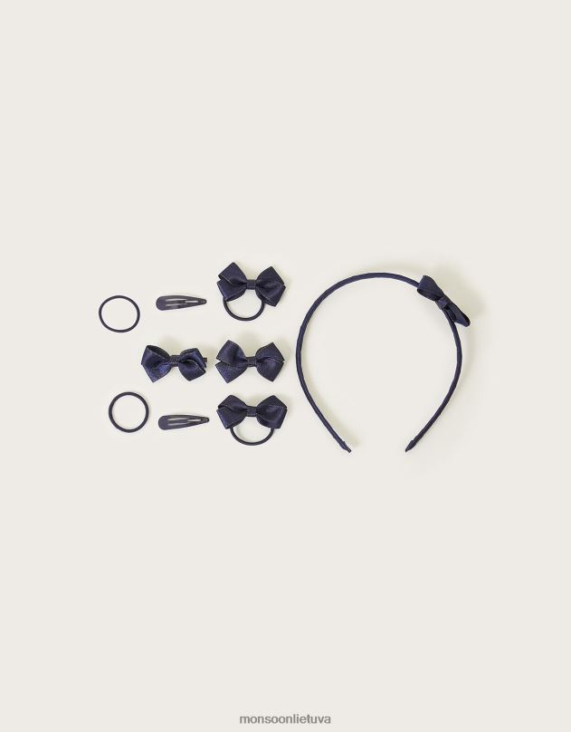 Monsoon mano mokyklinis plaukų rinkinys mergina mada priedas DPXBJ2836