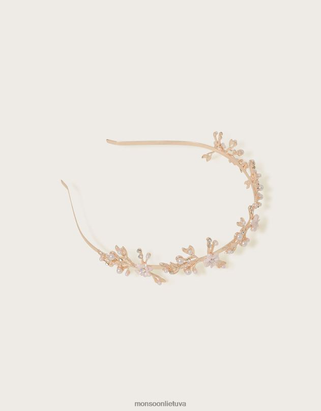 Monsoon matinis gėlių galvos apdangalas mergina mada priedas DPXBJ2568
