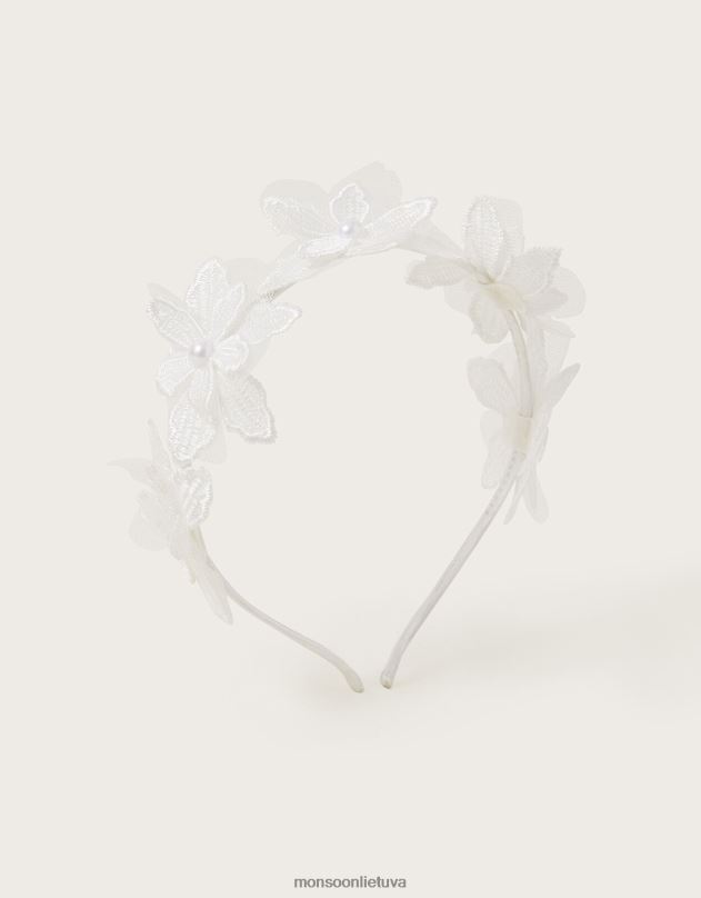 Monsoon nėriniuota pamergių galvos juosta mergina mada priedas DPXBJ2746