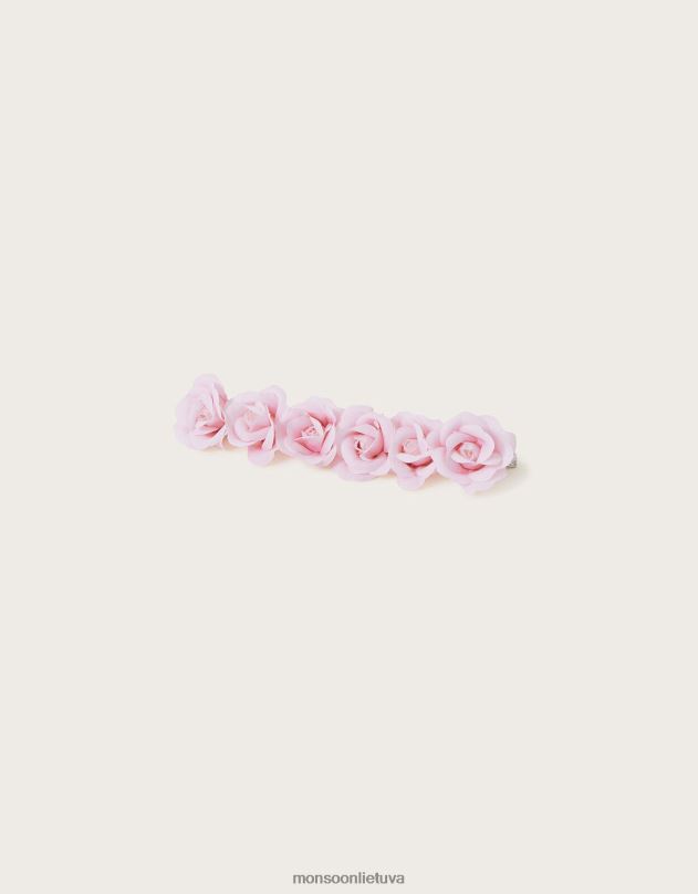 Monsoon odette gėlių dvipusis plaukų segtukas mergina mada priedas DPXBJ2443