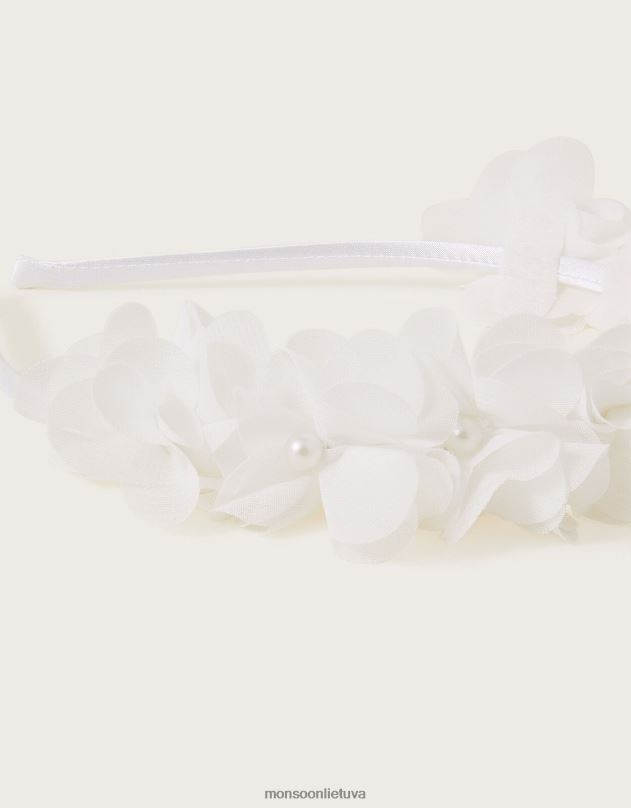 Monsoon pom-pom pamergių gėlėtas galvos apdangalas mergina karšta priedas DPXBJ2595