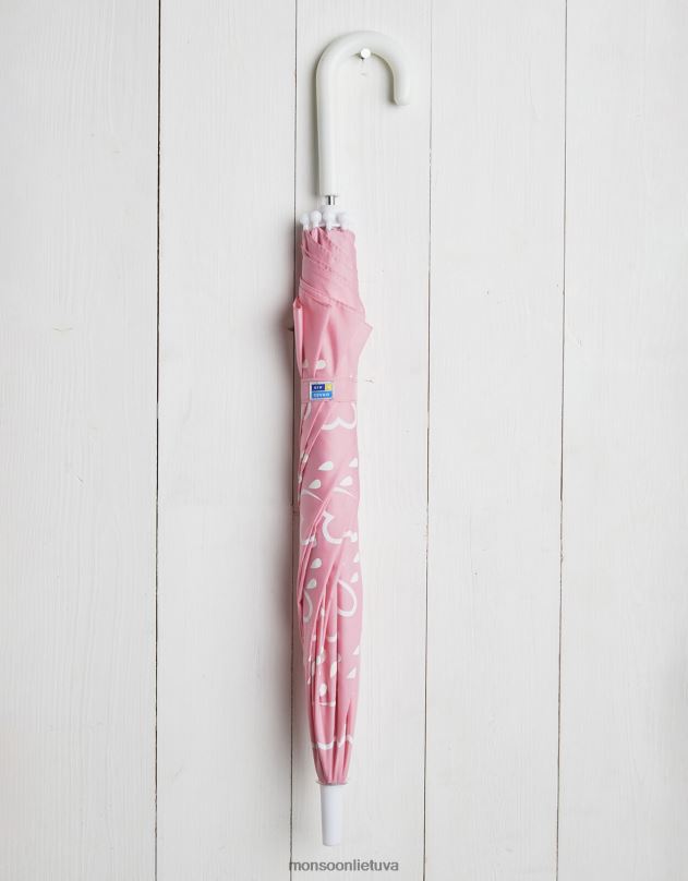 Monsoon žolės ir oro spalvą atskleidžiantis skėtis vaikai rožinis priedas DPXBJ2480