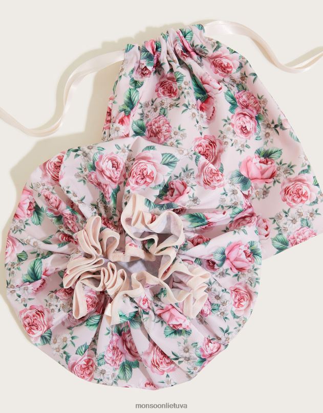 Monsoon leena dušo kepurė ir krepšys vaikai stilingas priedas DPXBJ2860