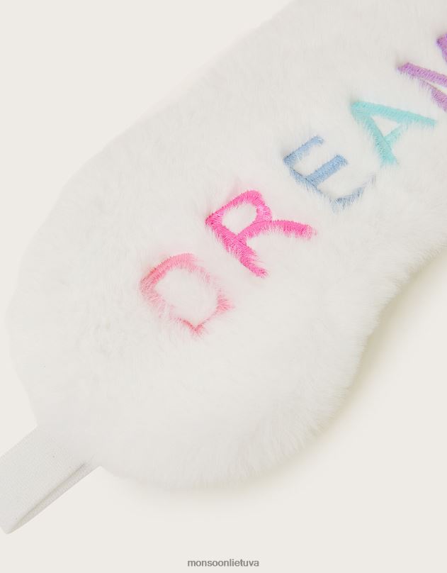 Monsoon sapnuoti pūkuotą paakių kaukę mergina grakštus priedas DPXBJ2537